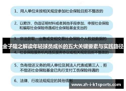 金子隆之解读年轻球员成长的五大关键要素与实践路径